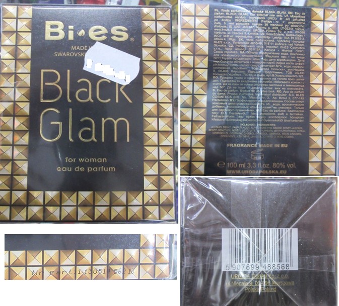 Parfémová voda Bi•es® Black Glam, for woman eau de parfum: Fotografie