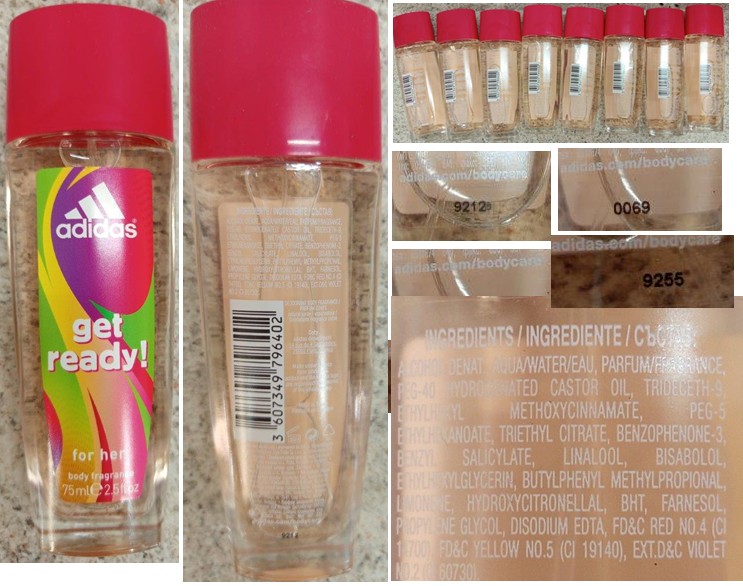 Deodorant Adidas, get ready! for her, body fragrance: Fotografie
